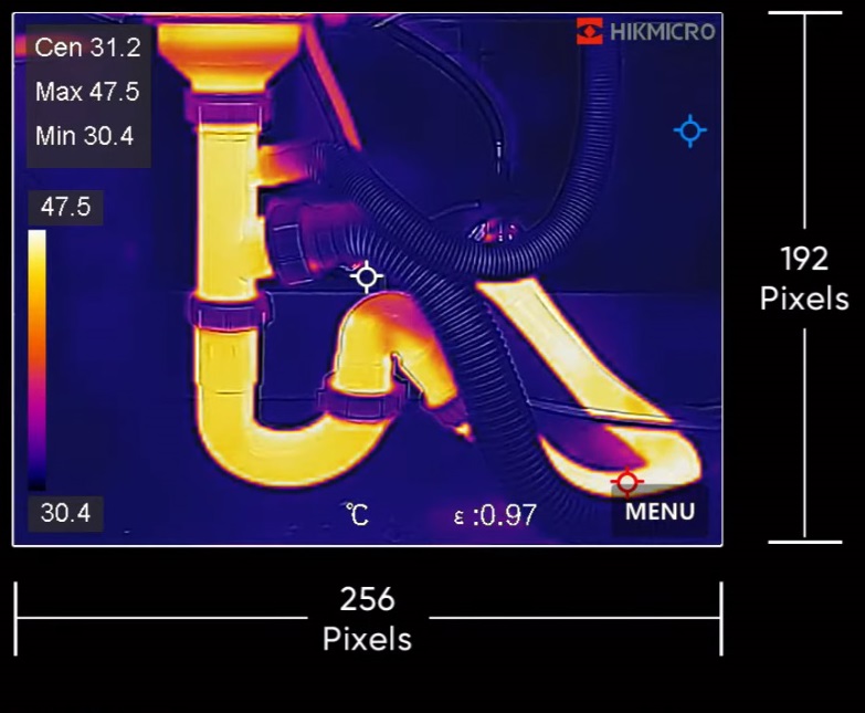 Termina slika HIKMICRO termovizija kvaliteta