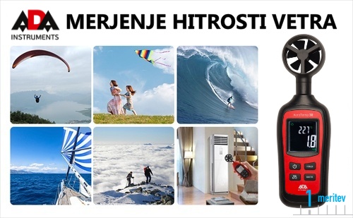 Veter Meter merilnik pretoka zraka ADA AeroTemp30