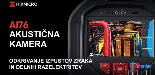 Hikmicro Akusticna kamera AI76