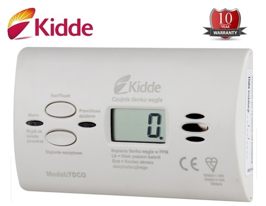 KIDDE 7DCO alarm detektor ogljikovega monoksida