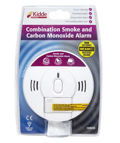 KIDDE K10SCO ogljikov monoksid detektor, CO alarm pakiranje