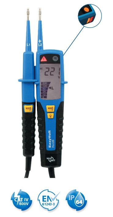 EazyVolt PRO LCD tester elektrine napetosti