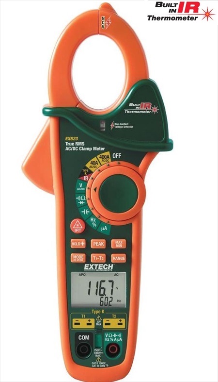 tokovne merilne klee EXTECH EX623 IR termometer