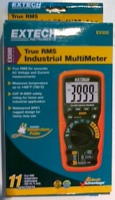 EXTECH EX505 pakiranje multimeter digitalni