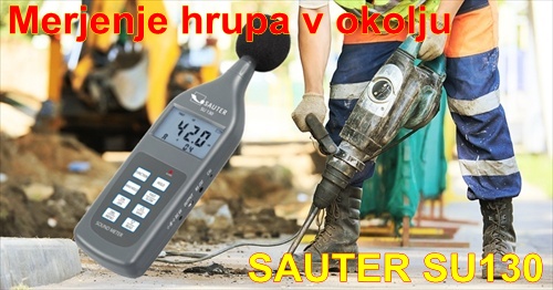 Merilnik zvok hrup SAUTER SU 130