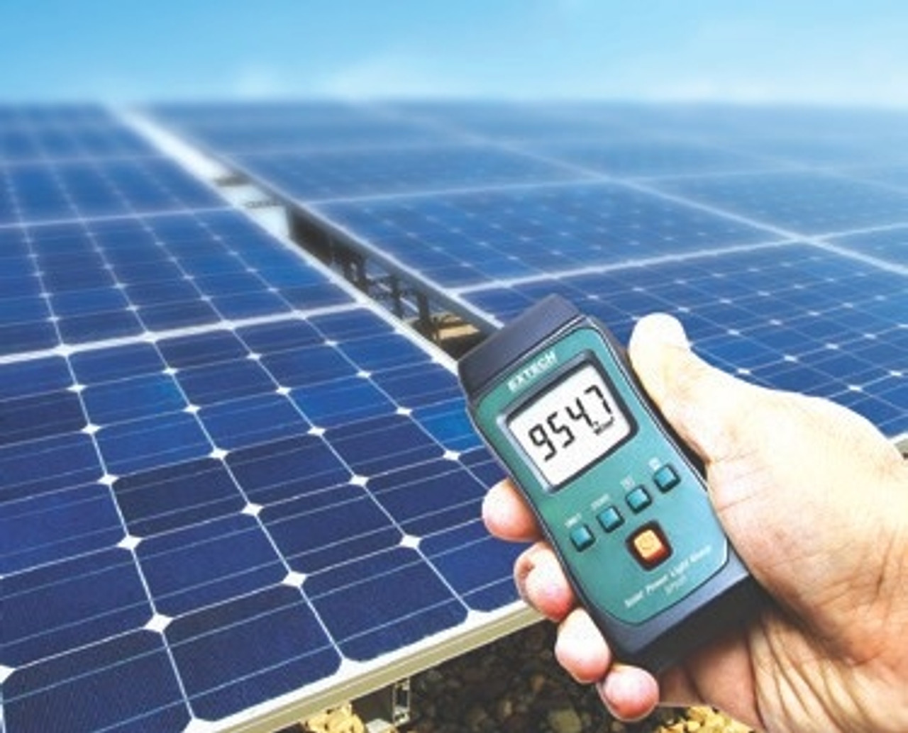 Fotovoltaika merilnik soncne energijer, merilec svetlobe EXTECH SP505