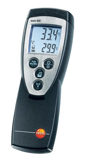 Merilec vlage in temperature TESTO 925 HAVAC