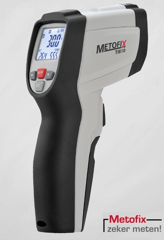 Brezkontaktni infrardeči termometer METOFIX TI810