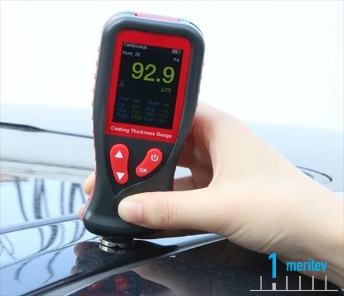 Merilec nanosa barve na podlago ADA PointMeter1500