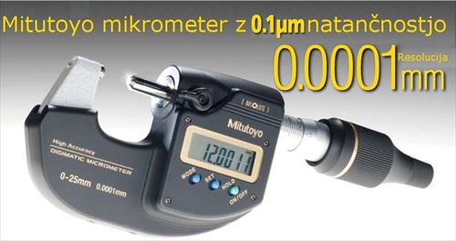 Mitutoyo digitalni mikrometer