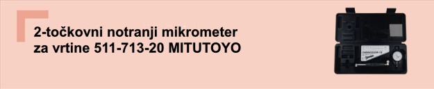 Mitutoyo notranj mikrometer 511-713-20 2 tockovni